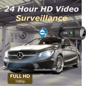 24-Hour 360 Degree Security Cameras with Night Vision for Cars & Trucks (Park & Drive Mode) Built-In Wi-Fi For Mobile Phone Viewing and Playback with LTE Option